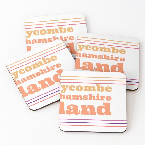 Item preview, High Wycombe Buckinghamshire England City Marked On Map designed and sold by TheIconSmith.