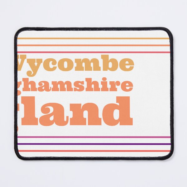 Item preview, High Wycombe Buckinghamshire England City Marked On Map designed and sold by TheIconSmith.