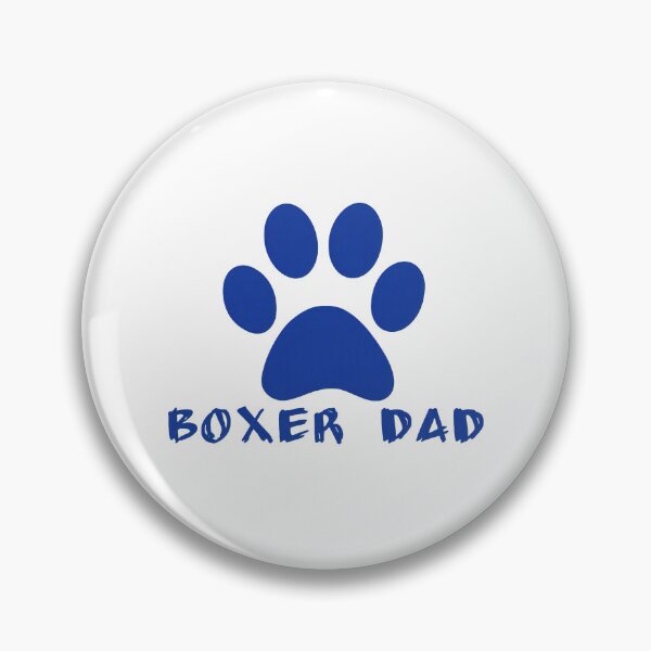 Item preview, Boxer Dad Paw Print Graphic designed and sold by GiaoCalonas.