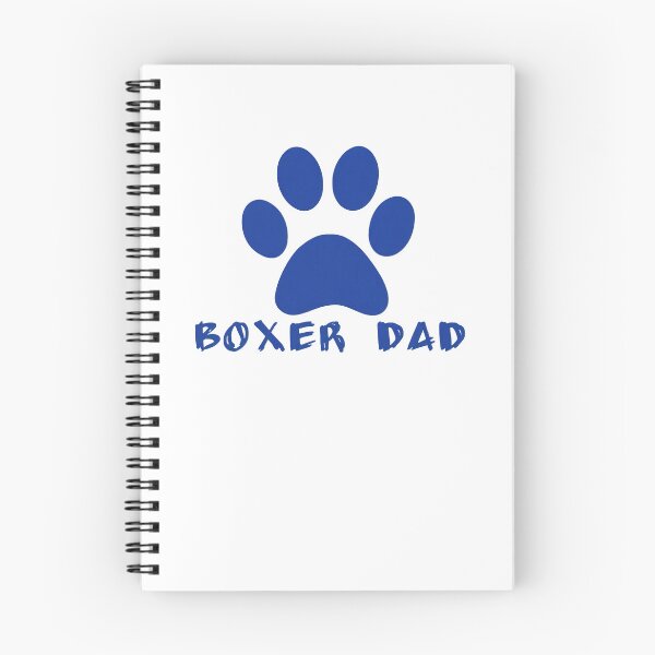 Item preview, Boxer Dad Paw Print Graphic designed and sold by GiaoCalonas.