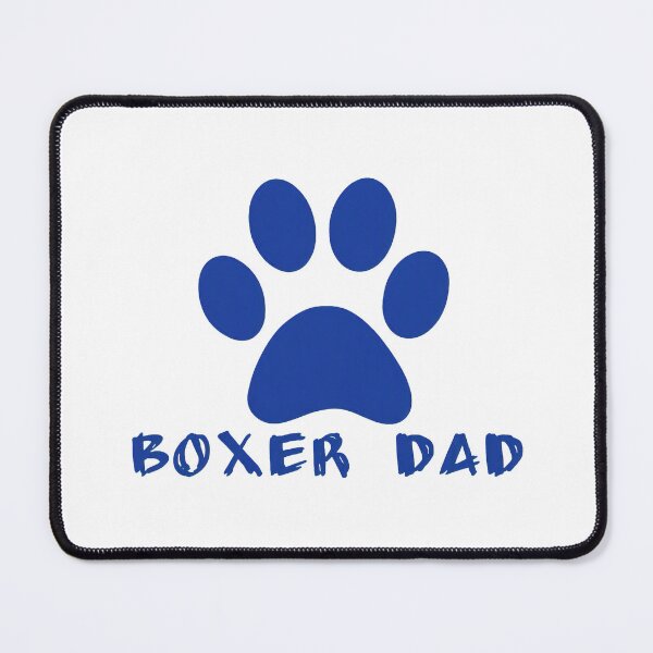 Item preview, Boxer Dad Paw Print Graphic designed and sold by GiaoCalonas.