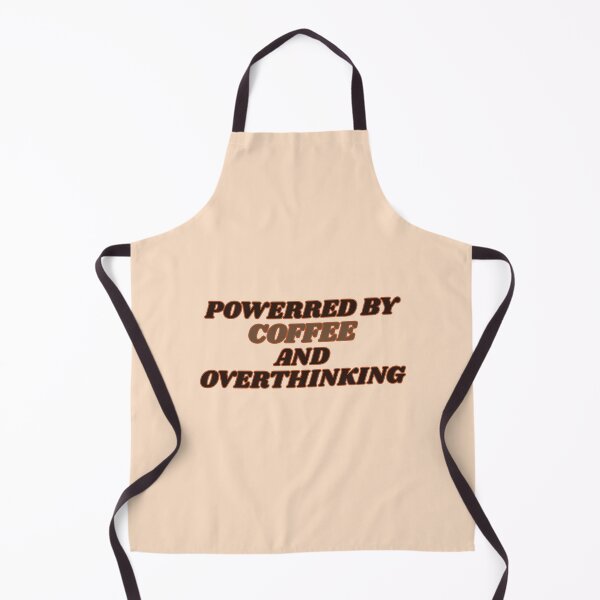 Item preview, Powered By Coffee And Overthinking Retro Coffee Lover Sticker! designed and sold by Alhareth-Storee.