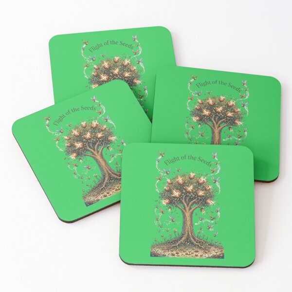 Item preview, Whimsical Exploding Tree with Flying Seeds designed and sold by TB-73.