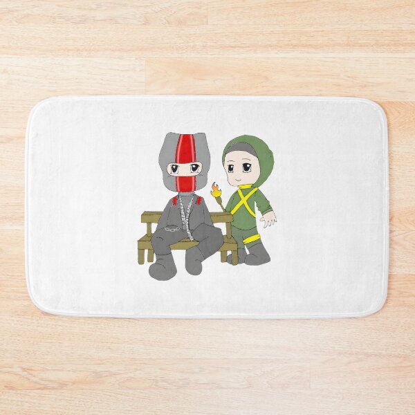 Item preview, Chibi Duo With Torch And Chains designed and sold by Mariah Green.