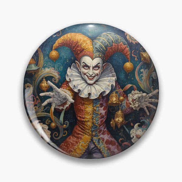 Item preview, Whimsical Watercolor Jester designed and sold by ArcaneVisionArt.