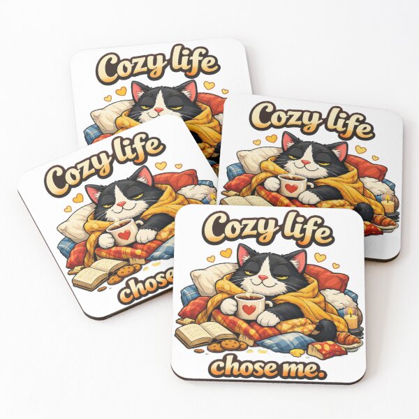 Item preview, The cozy life chose me. designed and sold by ANNART1602.