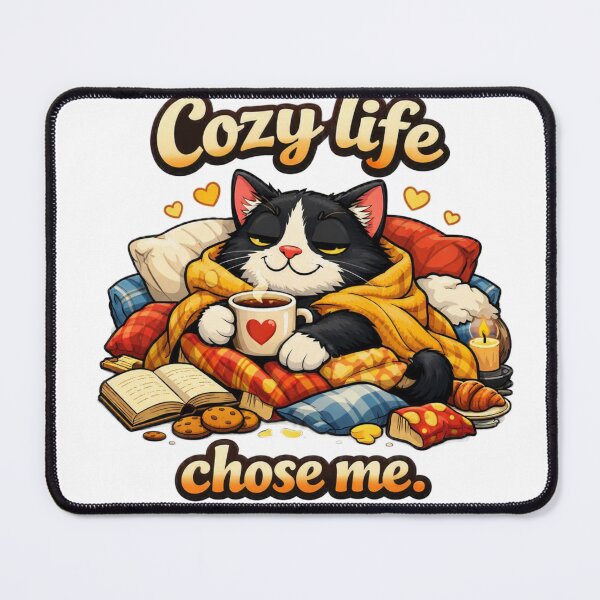 Item preview, The cozy life chose me. designed and sold by ANNART1602.