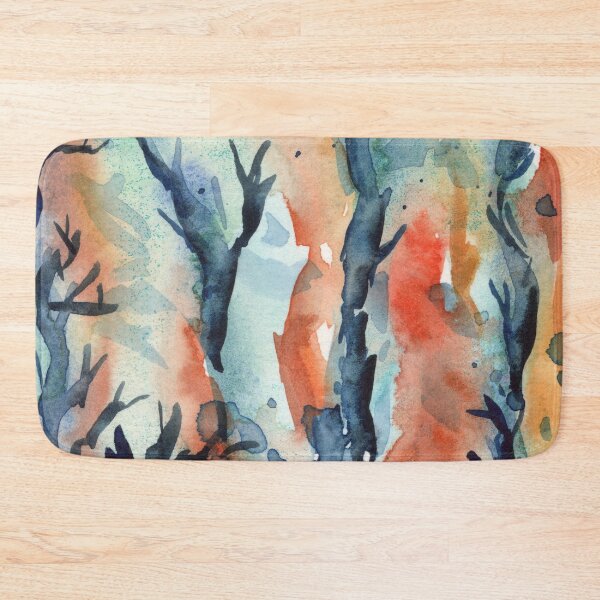 Item preview, Enchanted Forest Glow | Watercolor Landscape designed and sold by DzinkaDreamArt.