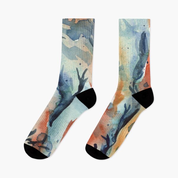Item preview, Enchanted Forest Glow | Watercolor Landscape designed and sold by DzinkaDreamArt.