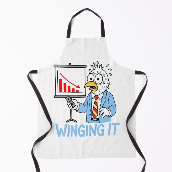 Item preview, Winging It - Worried Bird designed and sold by Regal Rev.