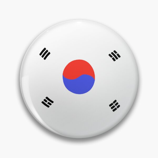 Item preview, Cute Waving South Korea Flag Illustration designed and sold by ubborn.