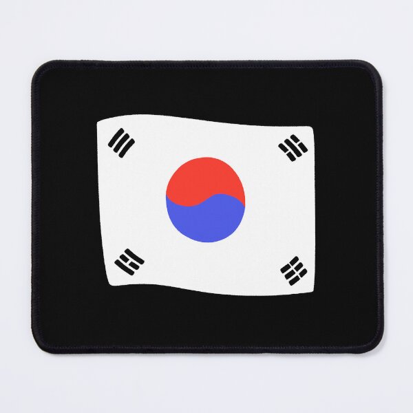 Item preview, Cute Waving South Korea Flag Illustration designed and sold by ubborn.