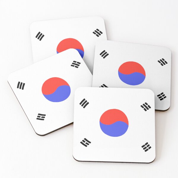Item preview, Cute Waving South Korea Flag Illustration designed and sold by ubborn.