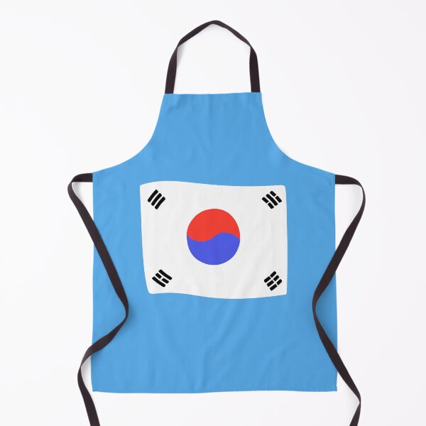 Item preview, Cute Waving South Korea Flag Illustration designed and sold by ubborn.