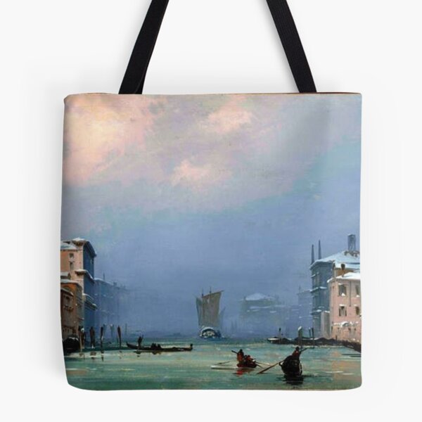 Item preview, Snow and Fog on the Grand Canal designed and sold by SharonTheFirst.