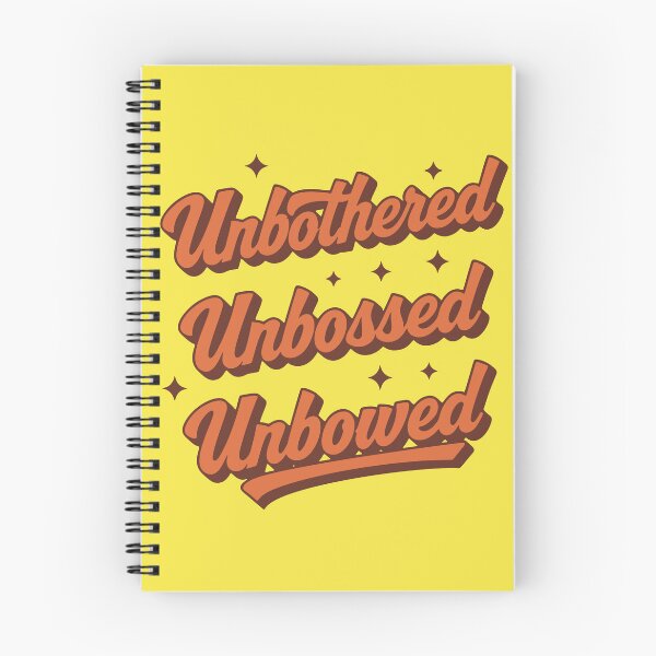 Item preview, Unbothered Unbossed Unbowed designed and sold by fadilow.