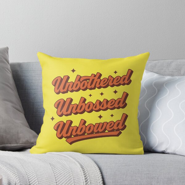 Item preview, Unbothered Unbossed Unbowed designed and sold by fadilow.