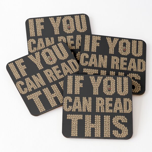 Item preview, If You Can Read This – Middle Finger Mosaic designed and sold by KissMy6 Industries.