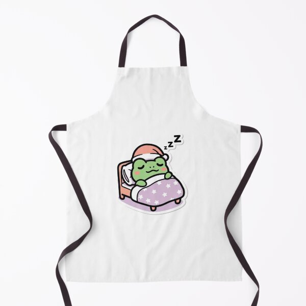 Item preview, Cute Sleeping Frog Sticker | Kawaii Sleepy Frog in Bed | Cozy Good Night Cartoon Animal designed and sold by MMK1SHOP.