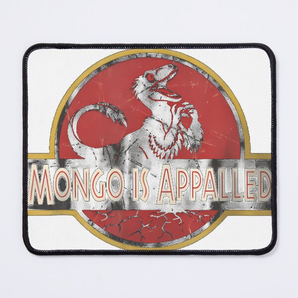 Item preview, Retro Mongo Is Appalled Vintage Riding Dinosaur designed and sold by PurplePandaQ.