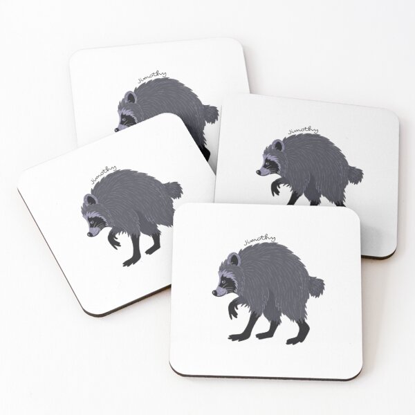 Item preview, Jimothy, Jimothy Raccoon, Retro Animal Lover designed and sold by stzl26.