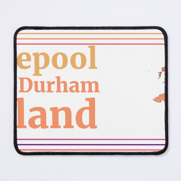 Item preview, Hartlepool County Durham England City Marked On Map designed and sold by TheIconSmith.