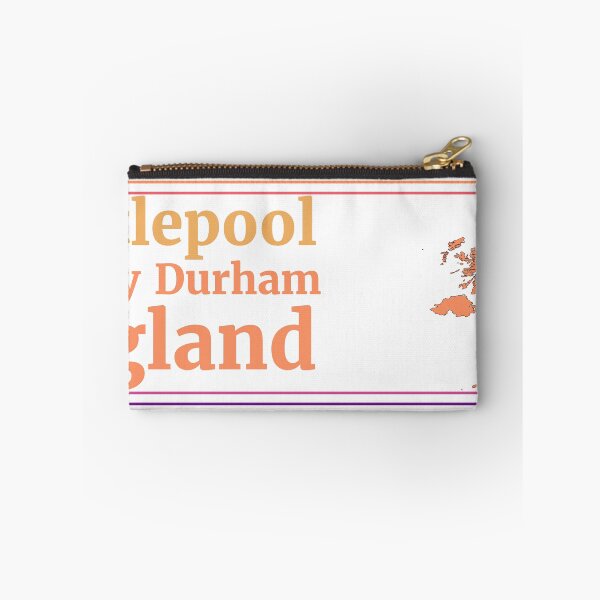 Item preview, Hartlepool County Durham England City Marked On Map designed and sold by TheIconSmith.