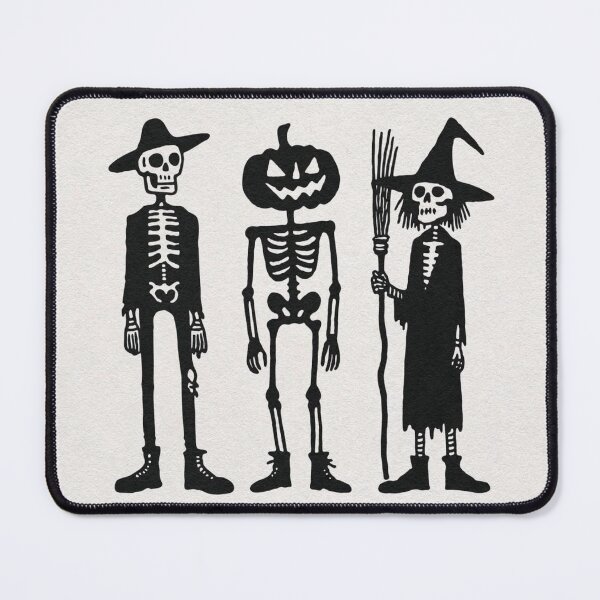 Item preview, Skeleton Trio Minimal Halloween Theme designed and sold by Adronia.