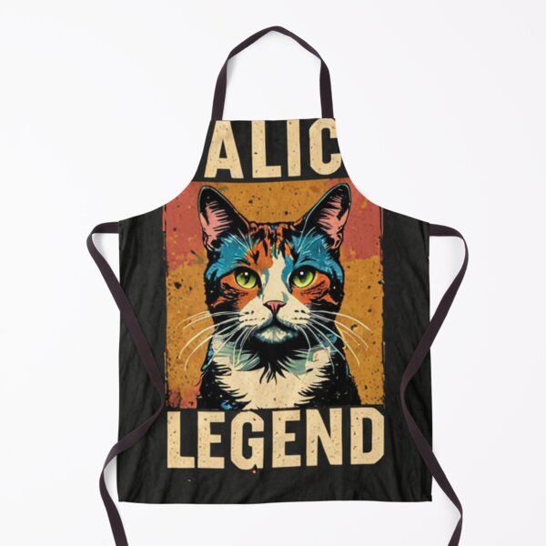Item preview, Art - Stylized Tricolor Feline, Expressive Vintage Illustration designed and sold by World-Pets.