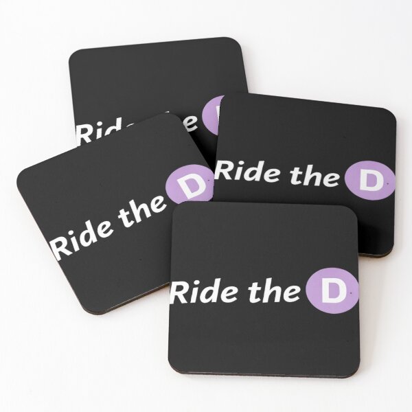 Item preview, Ride The D Metro designed and sold by WhiteRave.