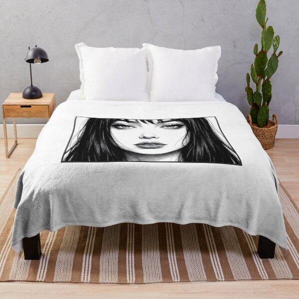 Item preview, Goth Girl Portrait designed and sold by OH-MY-GOTH.