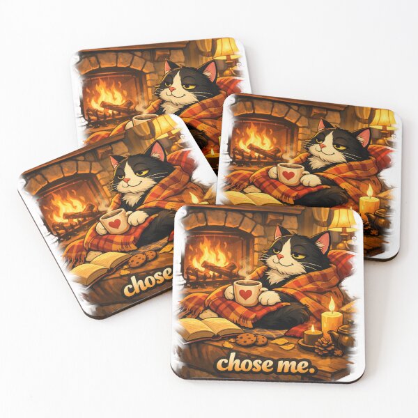 Item preview, Warmth, Whiskers & Firelight designed and sold by ANNART1602.