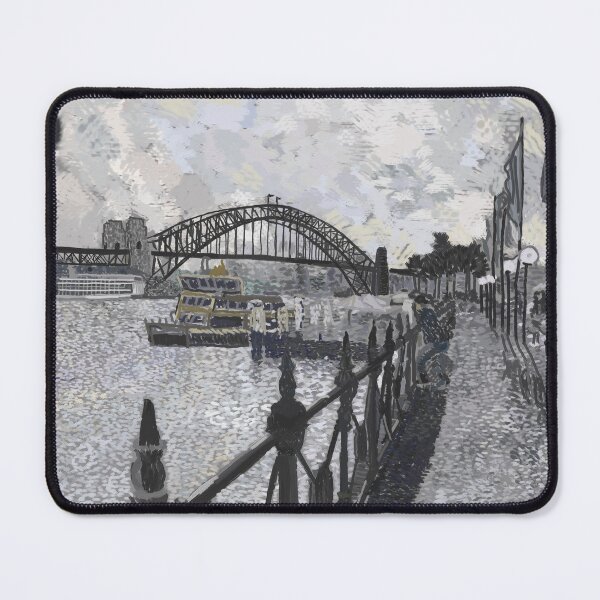Item preview, Circular Quay on a rainy day designed and sold by Toby Evans.