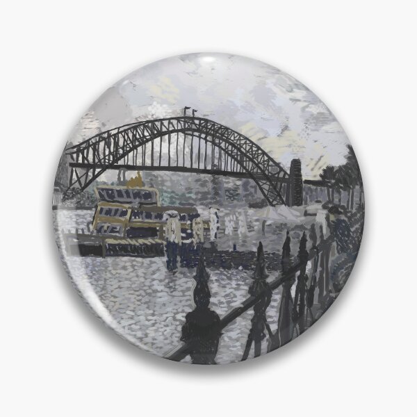 Item preview, Circular Quay on a rainy day  designed and sold by Toby Evans.