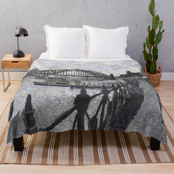 Item preview, Circular Quay on a rainy day designed and sold by Toby Evans.