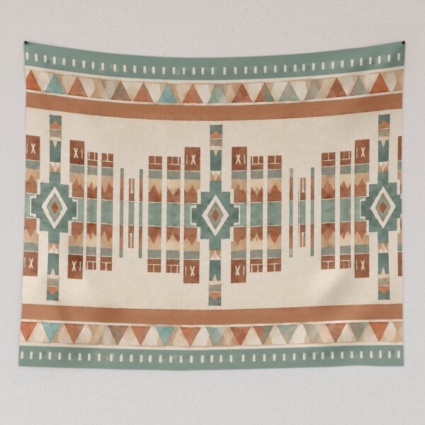 Item preview, coastal adobe designed and sold by Dancingrabbit Studio.