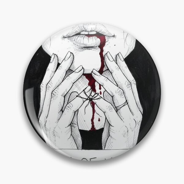 Item preview, Vow Of Void - Dark Surreal Ink Art designed and sold by OH-MY-GOTH.