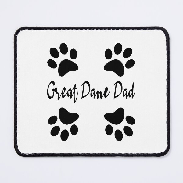 Item preview, Great Dane Dad Paw Prints Graphic designed and sold by GiaoCalonas.