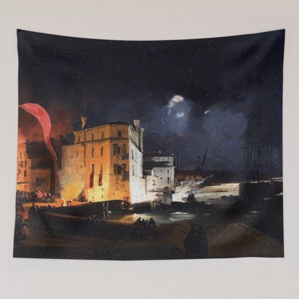 Item preview, Nocturnal Celebrations in Via Eugenia at Venice designed and sold by SharonTheFirst.