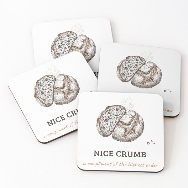Item preview, Nice Crumb - Sourdough Bread Baking Compliment designed and sold by OneMoreClub.