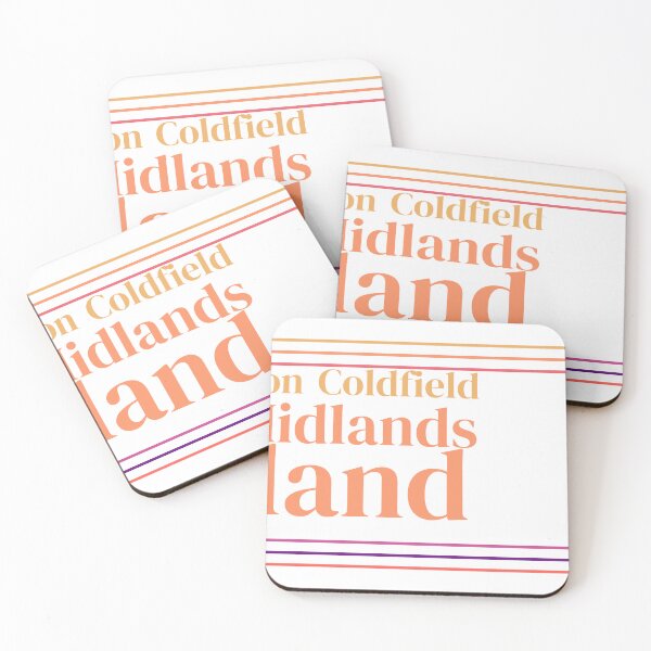 Item preview, Royal Sutton Coldfield West Midlands England City Marked On Map designed and sold by TheIconSmith.