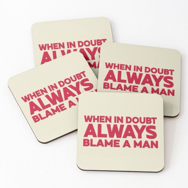 Item preview, Blame Quote Minimal Relationship Humor designed and sold by Adronia.