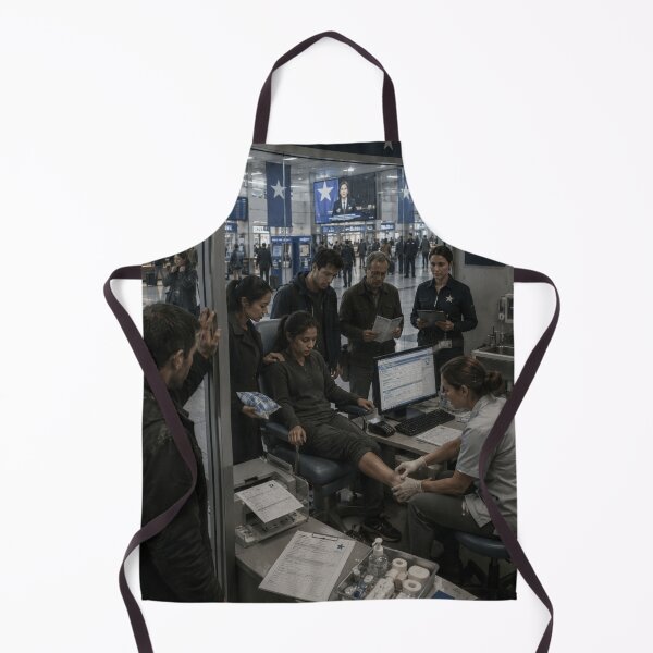 Item preview, Medical Dystopia | Authoritarian Clinic and Surveillance State Sci-Fi Art designed and sold by Element Horizon Studio.