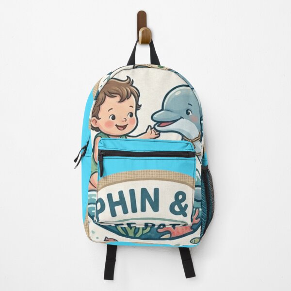 Item preview, Dolphin and Baby Reef Patrol Eco Friendly Ocean Conservation designed and sold by Artsformore.