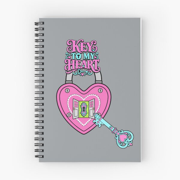 Item preview, Key to My Heart Pink & Blue Lock and Key Graphic T-Shirt designed and sold by Aimetoi.