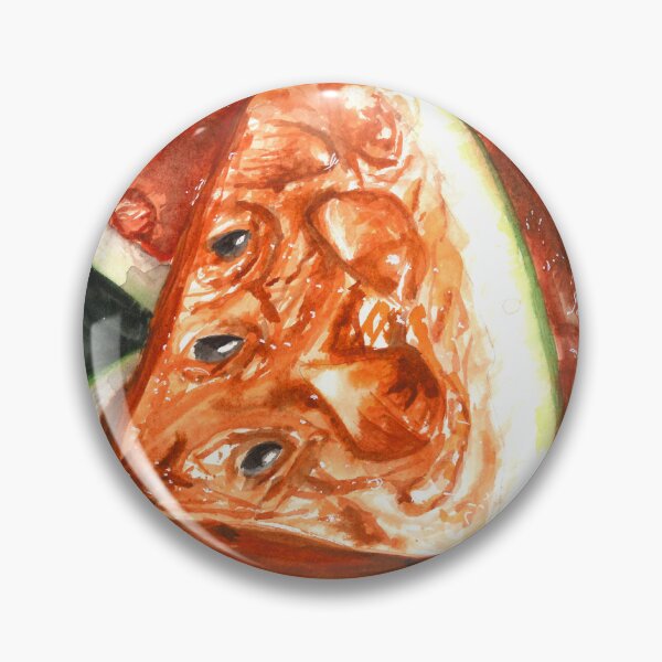 Item preview, Juicy Watermelon Slices Watercolor Illustration - Summer Vibes Art designed and sold by ilkayArtStudio.