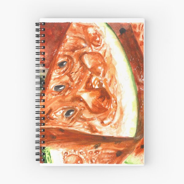 Item preview, Juicy Watermelon Slices Watercolor Illustration - Summer Vibes Art designed and sold by ilkayArtStudio.