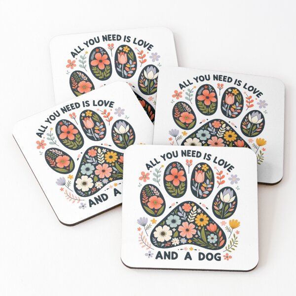 Item preview, All You Need Is Love And A Dog designed and sold by Thread&Fable.