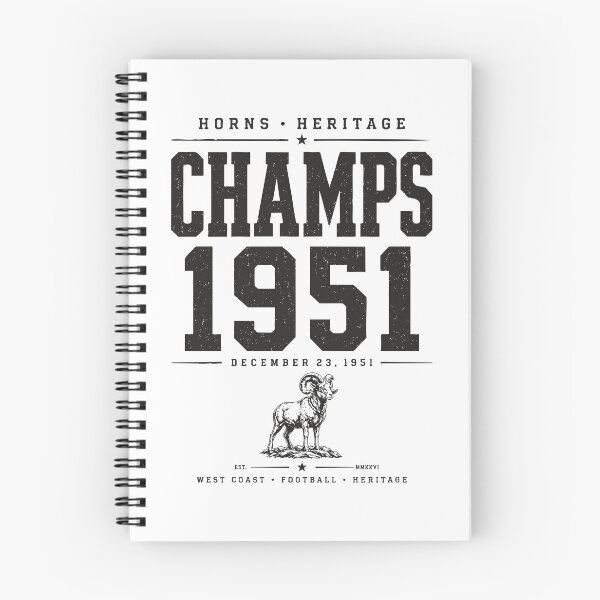 Item preview, Champs 1951 — Vintage West Coast Football Heritage designed and sold by elcarnero.