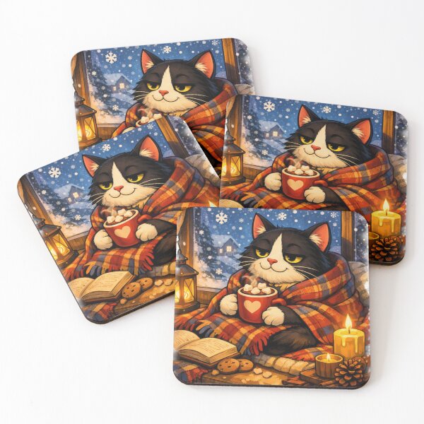 Item preview, Snow outside, purr inside. designed and sold by ANNART1602.